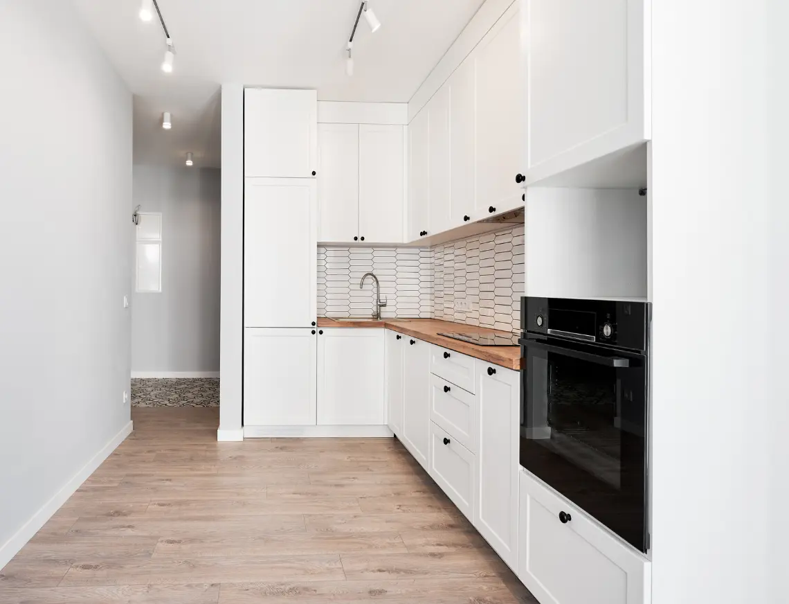 Después de reformar una cocina